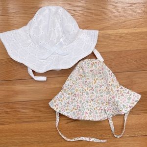 Newborn Sun Hats - H&M and Carters